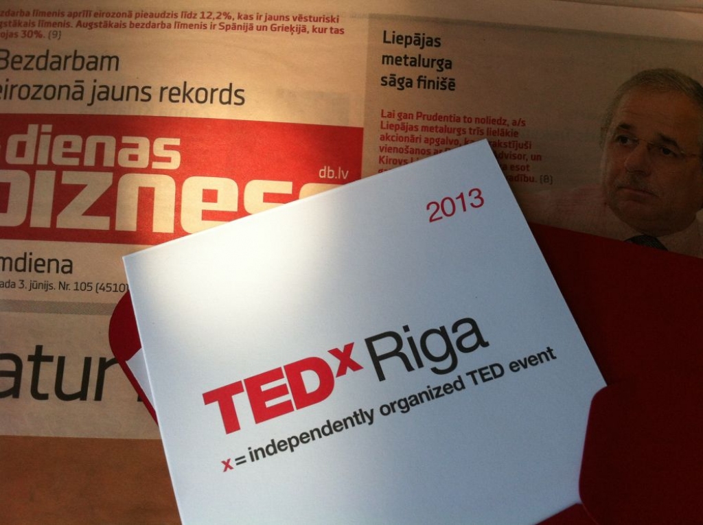 Twitter konkurss db.lv sekotājiem: laimē ielūgumus uz TEDxRiga konferenci