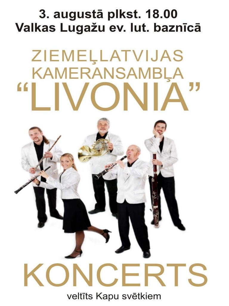 Ziemeļlatvijas kameransambļa „Livonia” koncerts