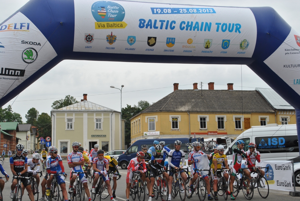  „Baltic Chain Tour” Smiltenē startējis! Sveika, Sigulda!