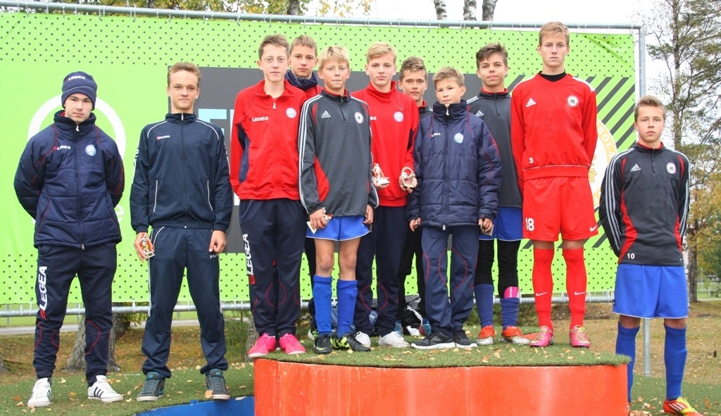 Noskaidrota Latvijas U14 reģionālā futbola simboliskā  izlase