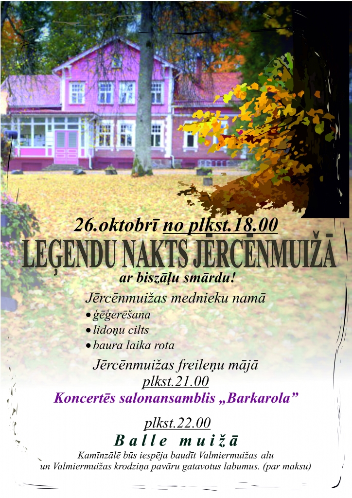 Piedāvās apmeklētājiem Leģendu nakti ar biszāļu smārdu