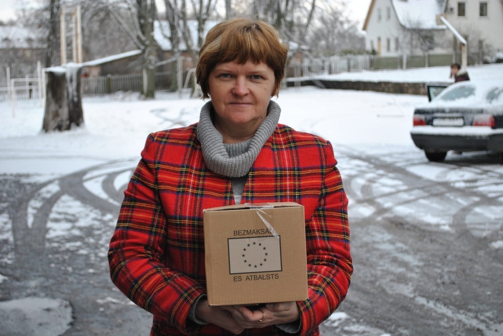 Saņem decembrim un janvārim domātās pārtikas pakas