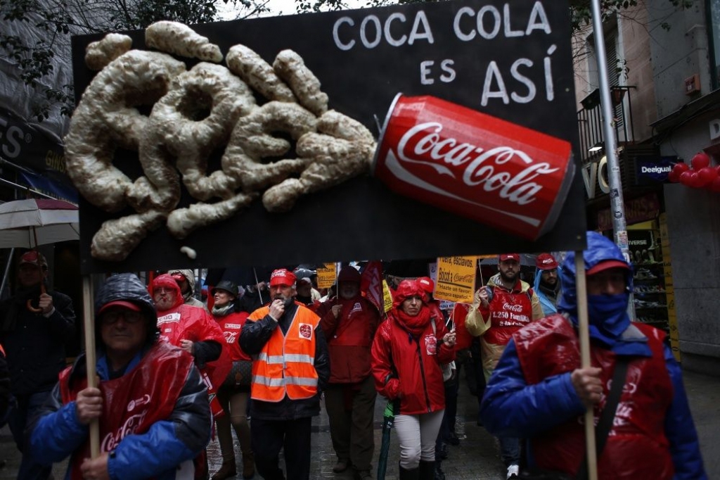 Spānijā mudina boikotēt Coca-Cola