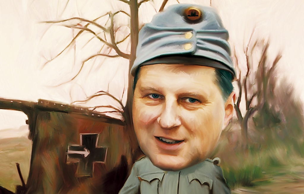 Vējonis - militāri zaļais kompromiss