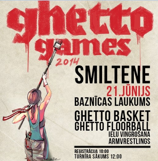 “Ghetto Games” ar plašu pasākumu klāstu 21. jūnijā viesosies Smiltenes pilsētas svētkos