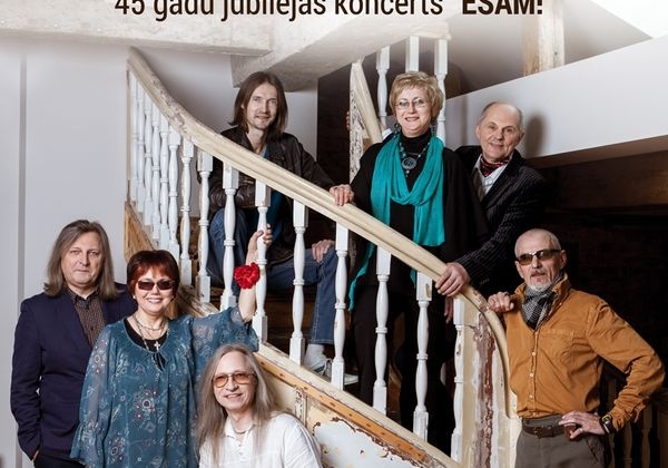 Grupas Menuets 45 gadu jubilejas koncerts Esam!