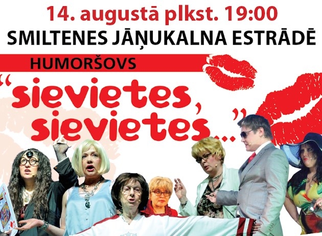 UZMANĪBU ATCELTS! Humoršovs “Sievietes, sievietes…”