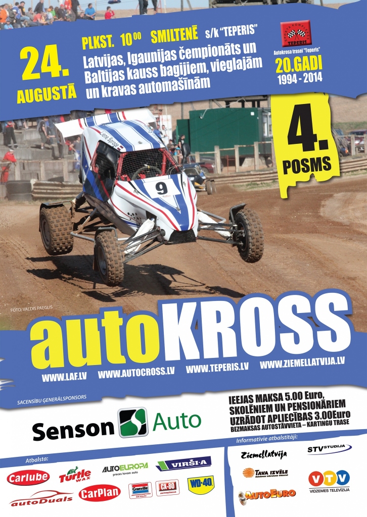 Autokross sporta kompleksā "Teperis"