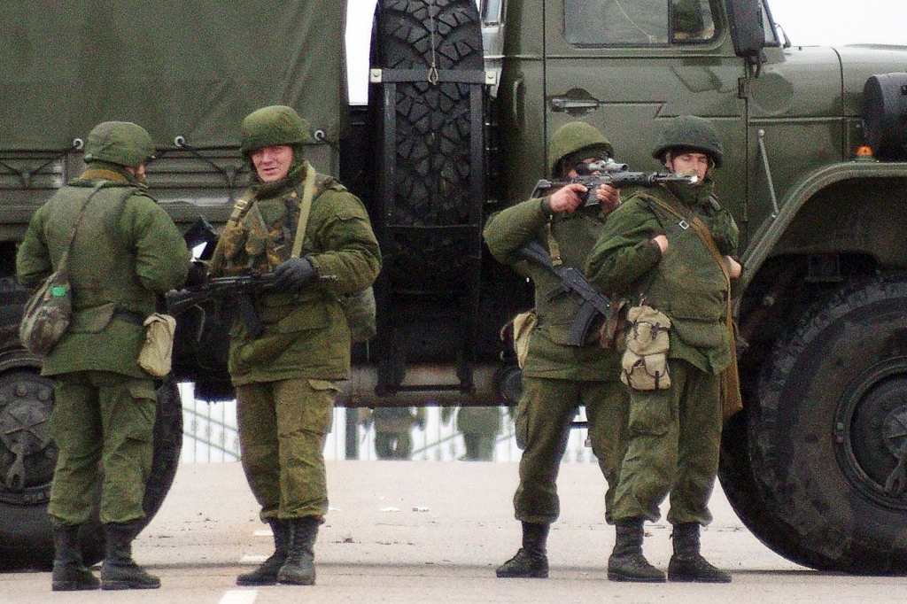 Aculiecinieki ziņo, ka Ukrainas austrumos jau manīti zaļie cilvēciņi