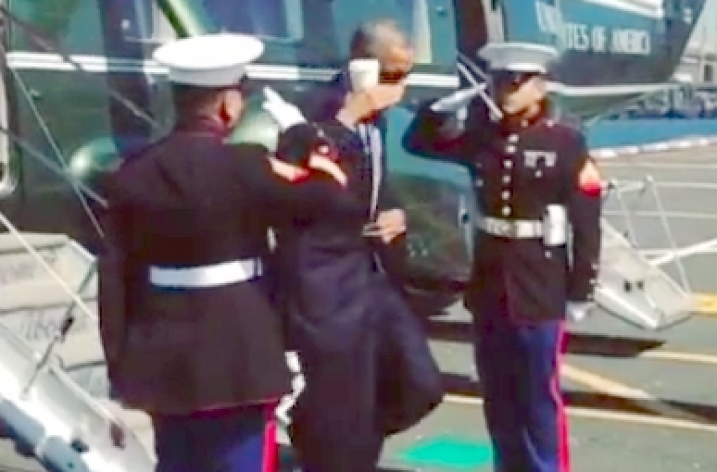 Amerikāņi tviterī lamā Obamu par necieņas izrādīšanu jūras kājniekiem