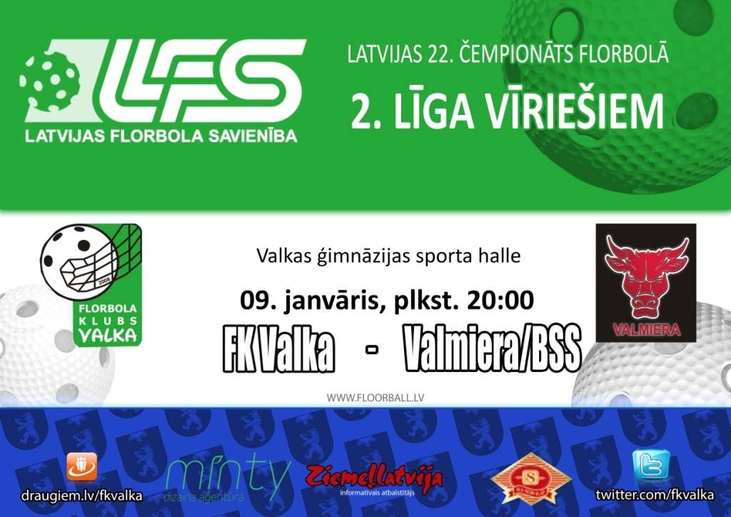  22. Latvijas čempionāta florbolā spēle 