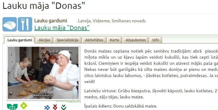 24 Lauku tūrisma saimniecības, tostarp Blomes "Donas",  saņem Zaļo Sertifikātu 