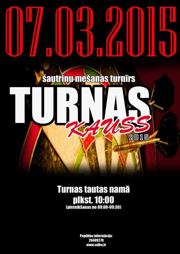 Šodien notiek “Turnas kauss 2015″