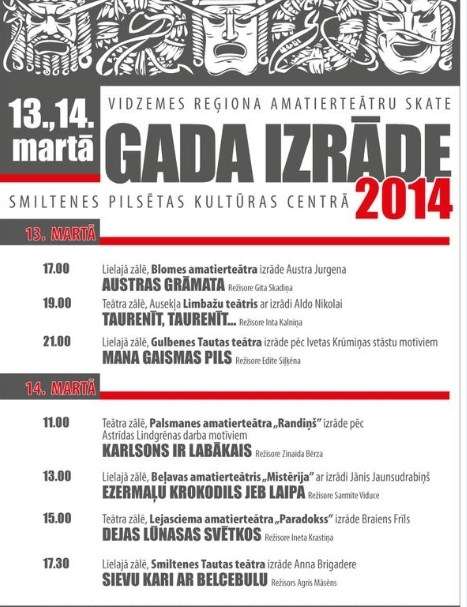 Gada izrāde 2014