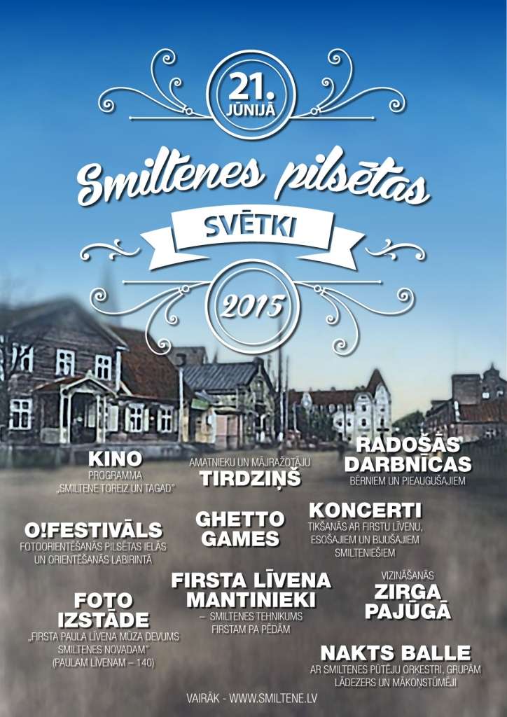 Šodien Smiltenes Pilsētas svētki 