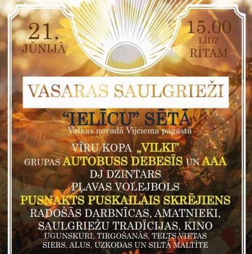 Izjūti vasaras saulgriežu burvību “Ielīcu” sētā!