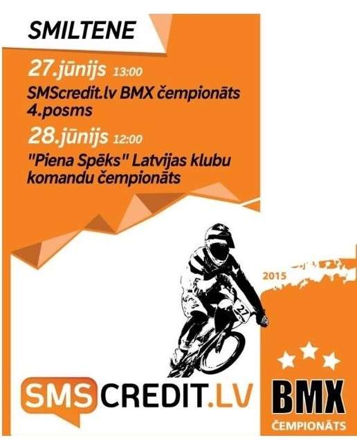 BMX sacensības Silvas trasē