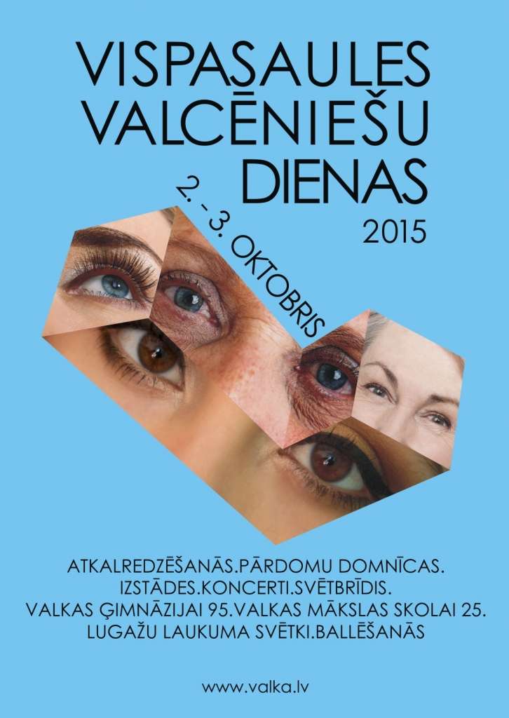 Valkā notiks Vispasaules valcēniešu dienas