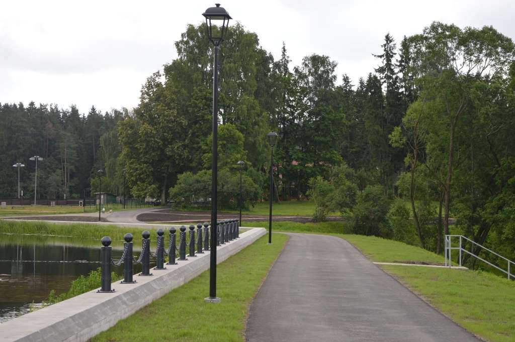 Noslēgumam tuvojas būvdarbi pie Tepera ezera