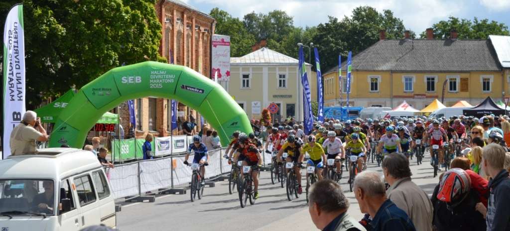 Šodien Smiltenē SEB MTB maratons!