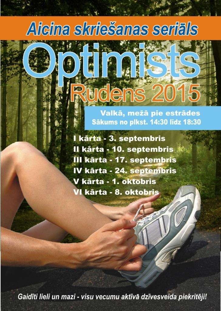 Skriešanas seriāls “Optimists”