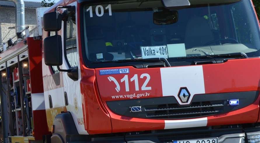 VUGD statistika: Ugunsgrēkā Preiļu novadā cieš vīrietis