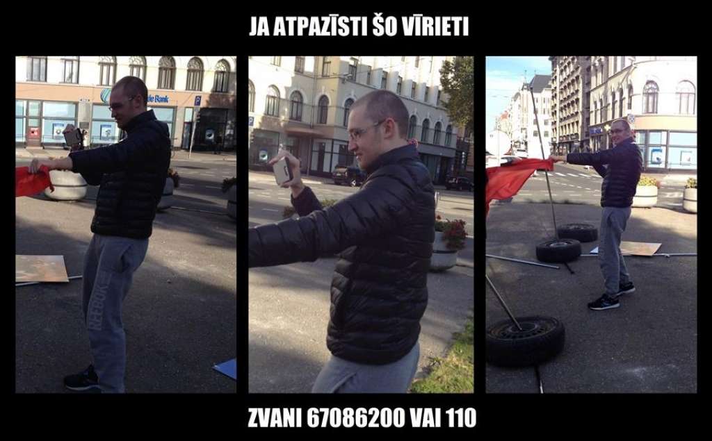 Policija lūdz palīdzību ekspozīcijas Maidana cilvēki demolētāju atpazīšanā