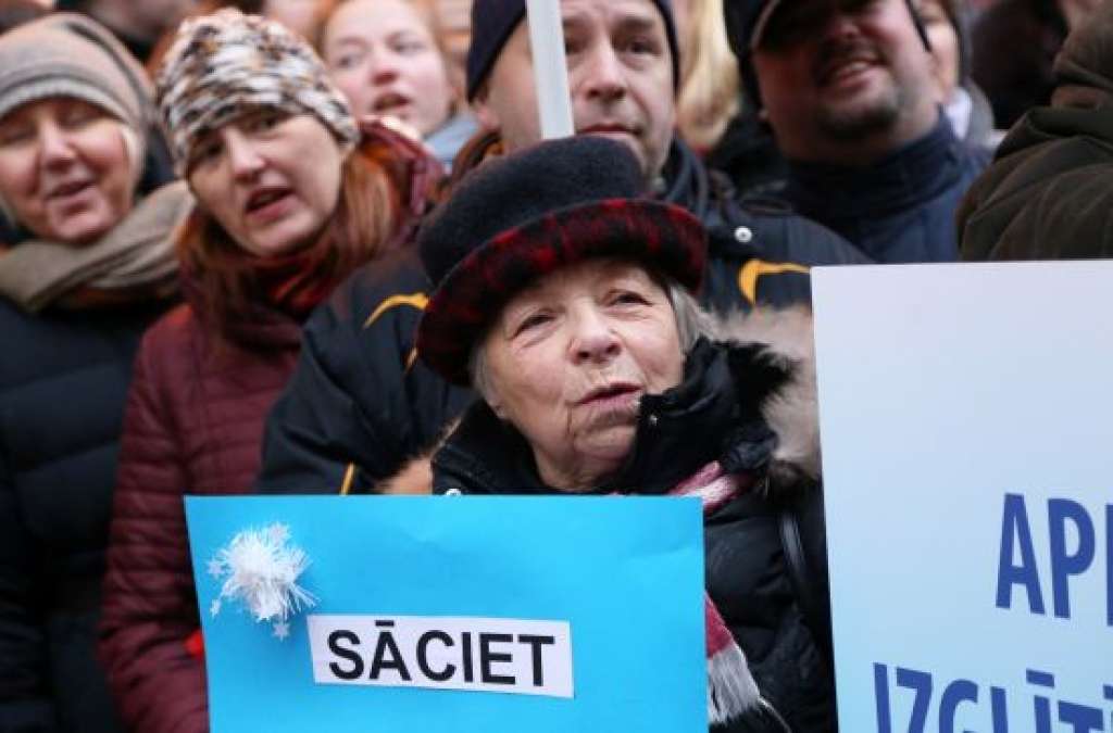 Streikos, lai parādītu attieksmi