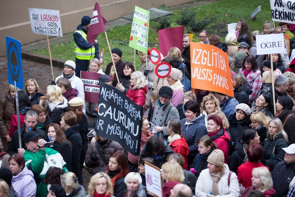 Skolotāju streikā piedalīsies arī mūsu novadu pedagogi