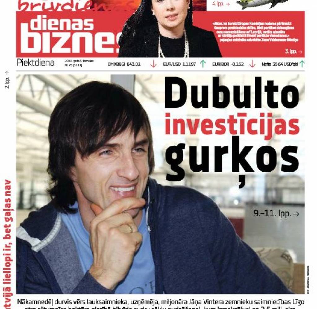 Miljonārs Jānis Vinters: ja tu kaut ko dari, tad paveic līdz galam