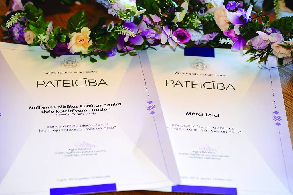Smilteniešu horeogrāfija – augsti novērtēta