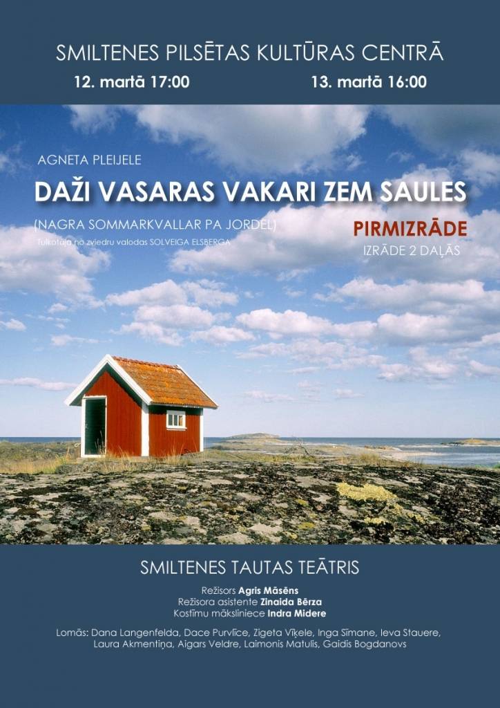 Daži vasaras vakari zem saules