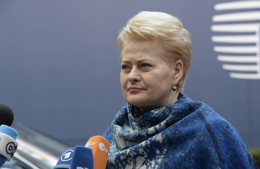 Grībauskaite: Uz teroristu karu mums ir jāatbild ar karu