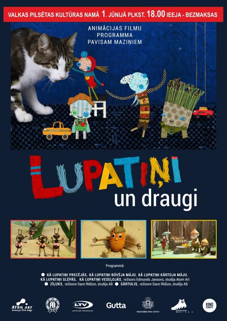  Īsfilmu “Lupatiņi” programma