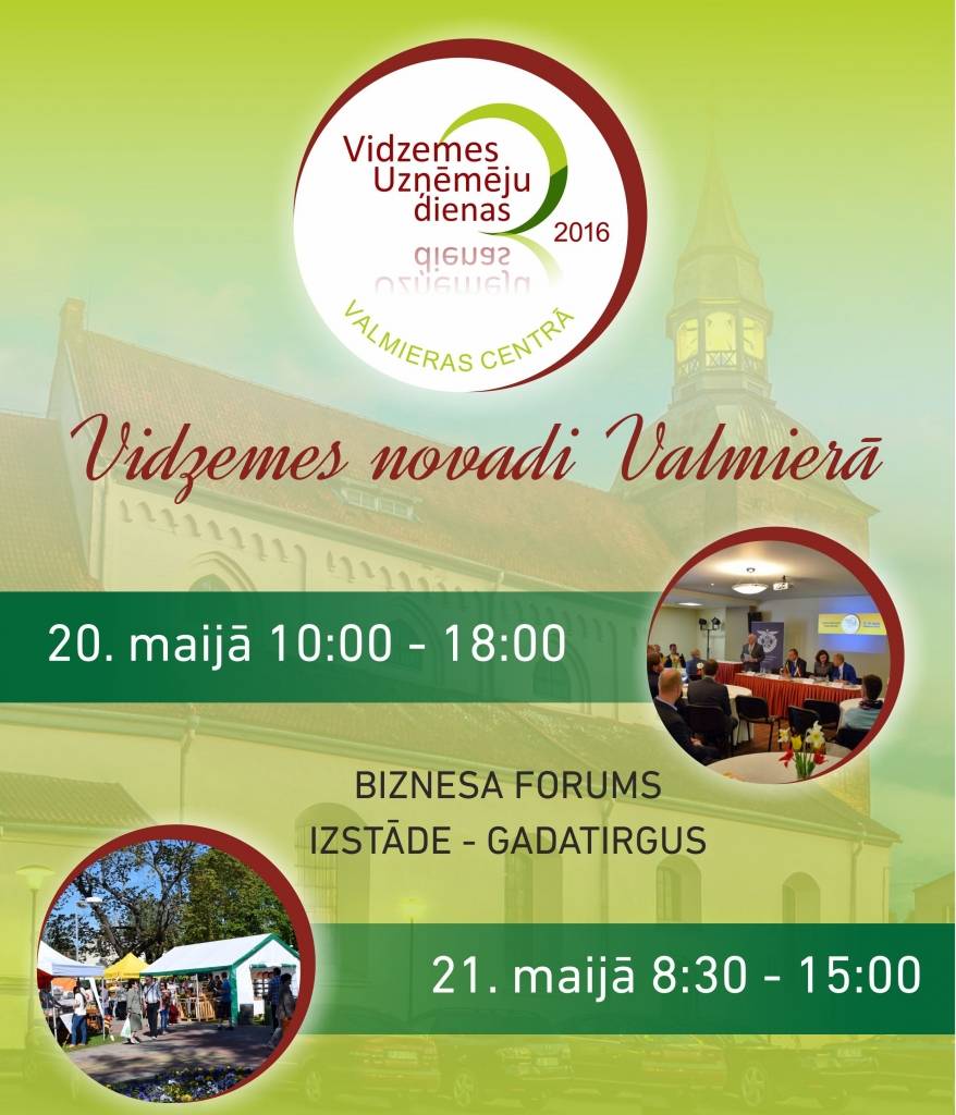 Vidzemes Uzņēmēju dienas Valmierā