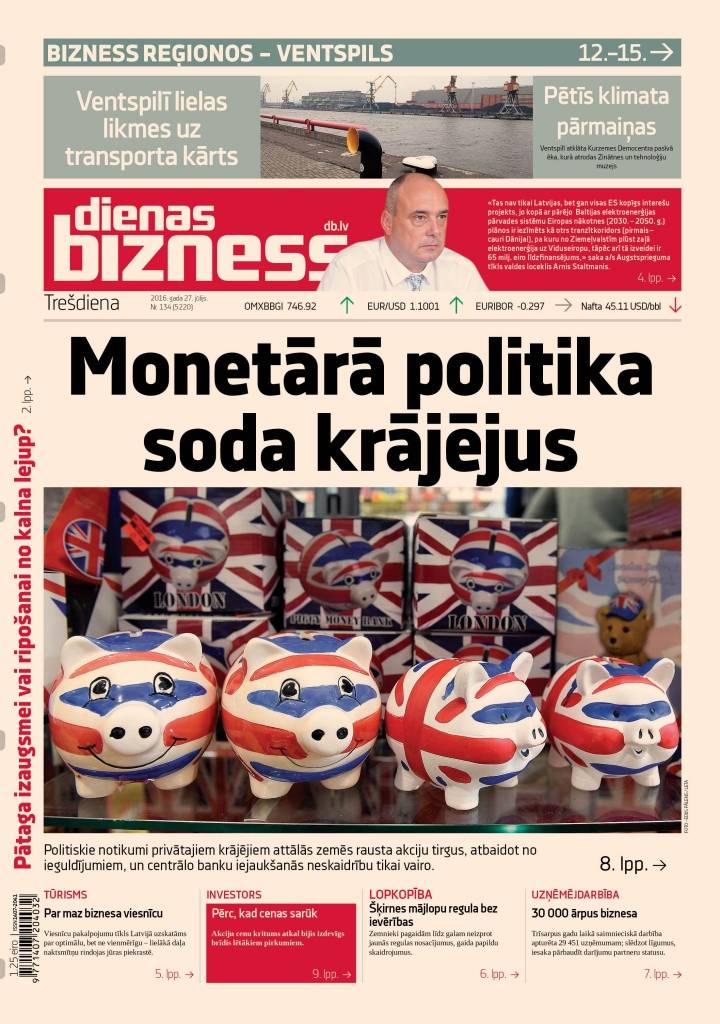 Depozītiem maza jēga