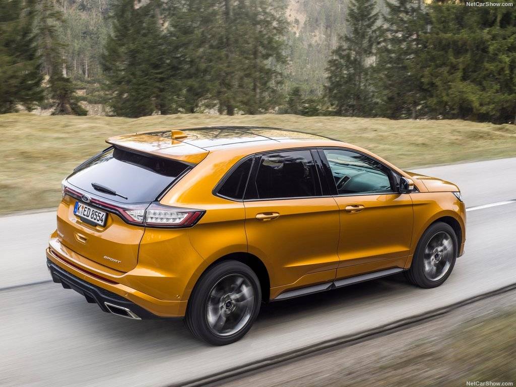 Ford Edge saules un ēnas puses