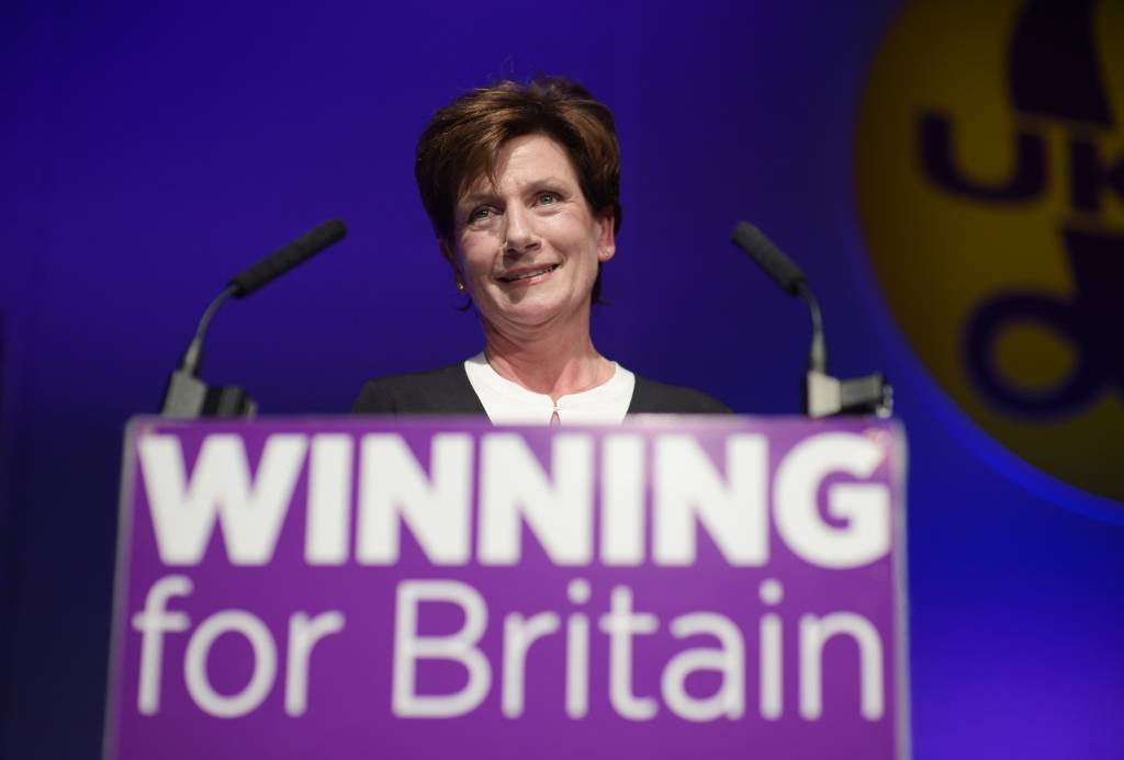 Par jauno UKIP līderi kļūst Diāna Džeimsa