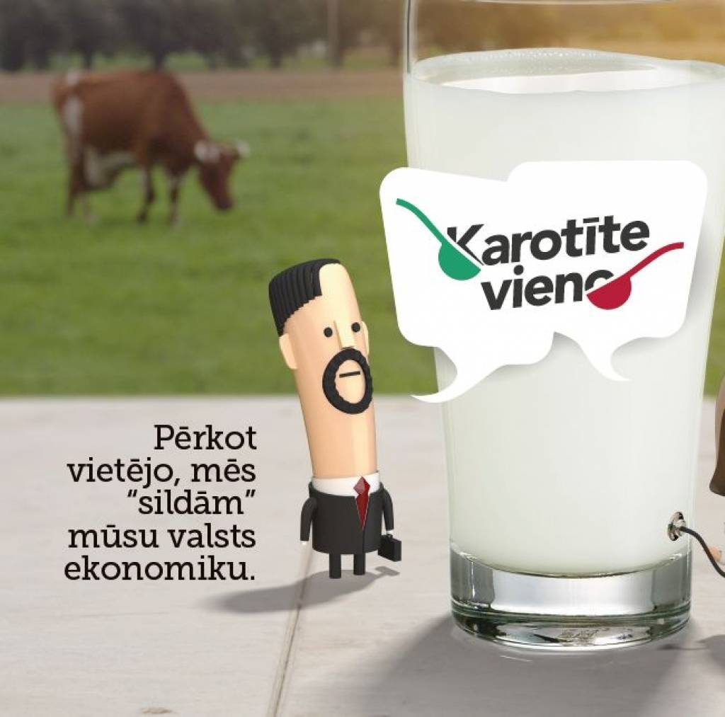 Mudina pirkt vietējos produktus arī tad, ja tie ir dārgāki
