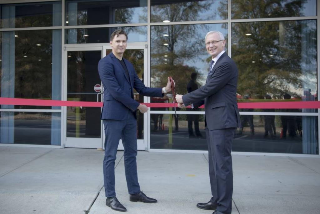Foto: Printful otrās ražotnes atklāšana ASV