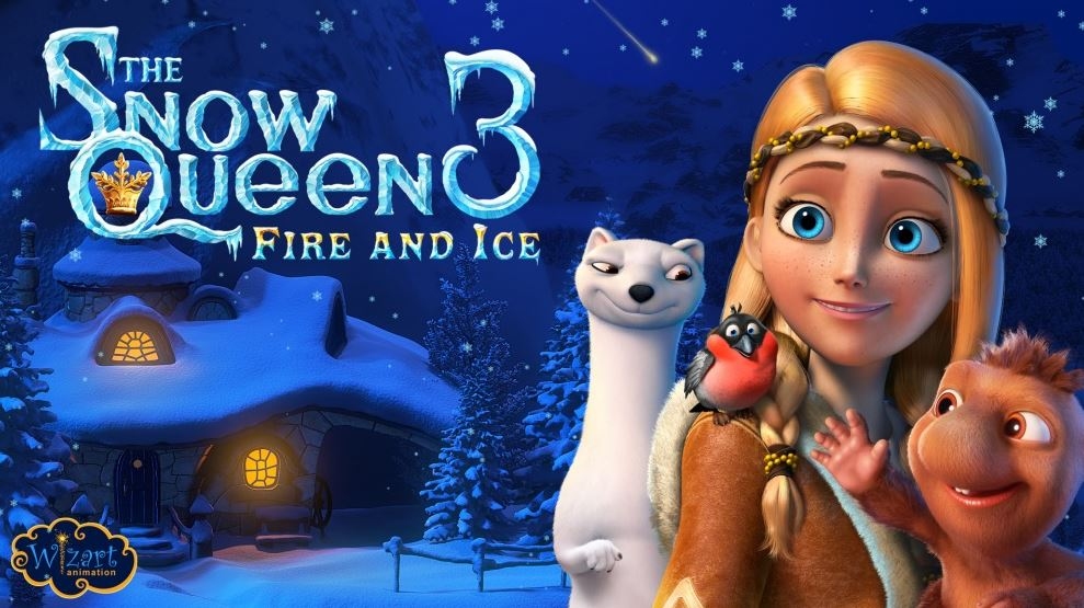 Sniega karaliene - animācijas filma latviski