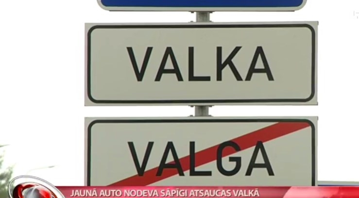 Jaunā auto nodeva sāpīgi atsaucas Valkā