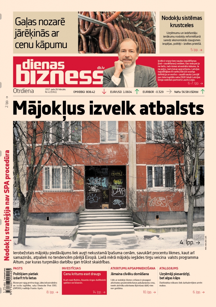 Mājokļu iegādes tirgu patlaban veicina tieši valsts programma