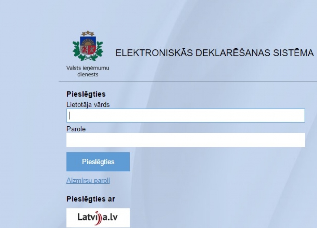 Pirmajā gada deklarāciju iesniegšanas dienā nestrādā VID elektroniskās deklarēšanas lapa