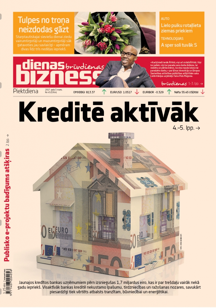 Uzņēmumus kreditē krietni aktīvāk