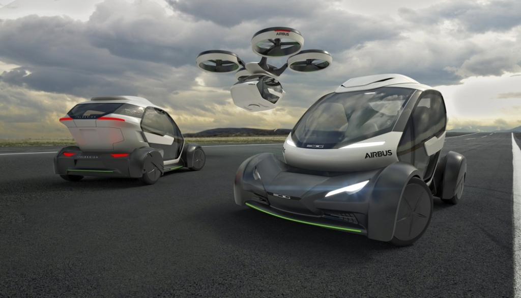 Airbus prezentējis lidojošu automobili