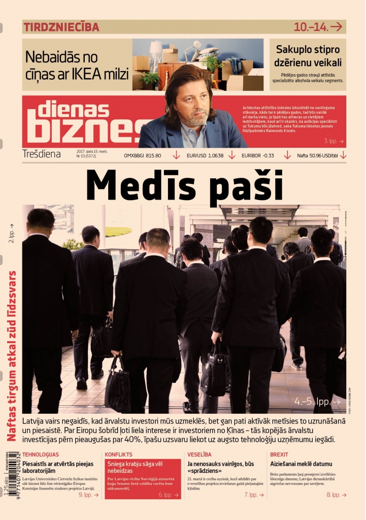 Dienas tēma: Latvija vairs negaidīs, kad ārvalstu investori mūs uzmeklēs, bet gan pati aktīvāk rīkosies