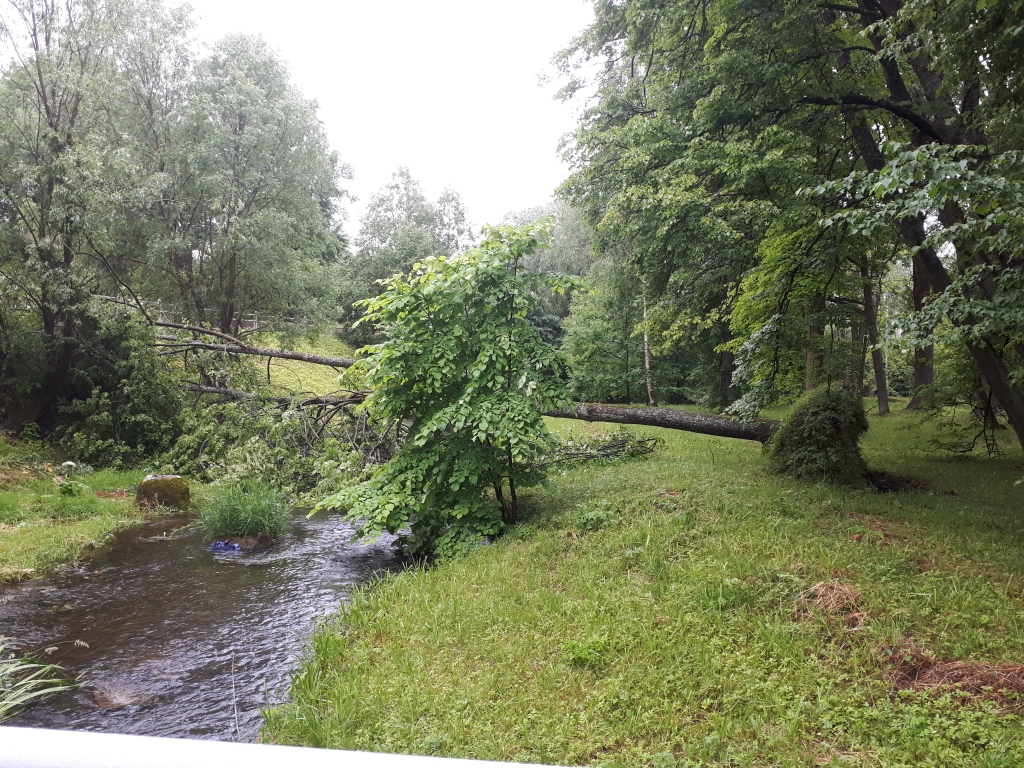 FOTO: Jaunajā parkā Smiltenē