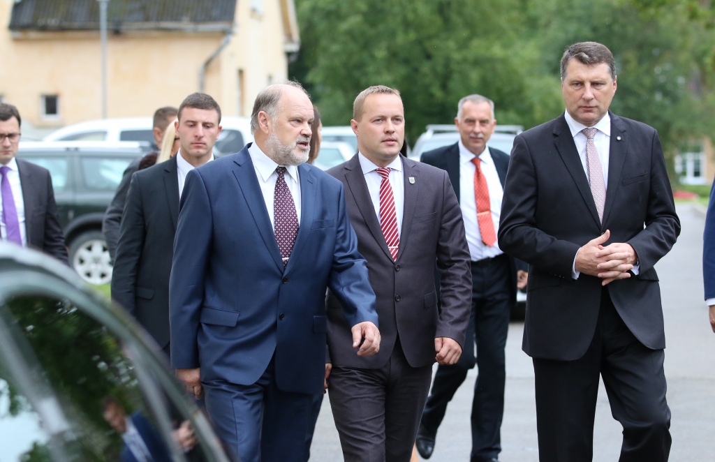 Smiltenē ieradies Valsts prezidents Raimonds Vējonis