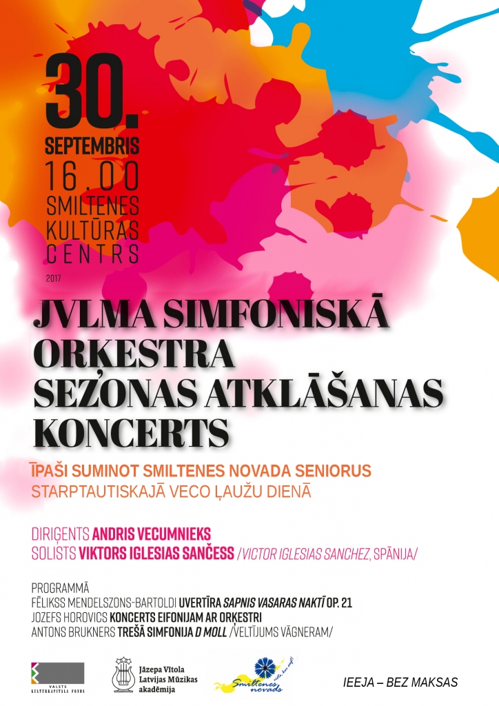  Jāzepa Vītola Latvijas Mūzikas akadēmijas orķestra koncerts